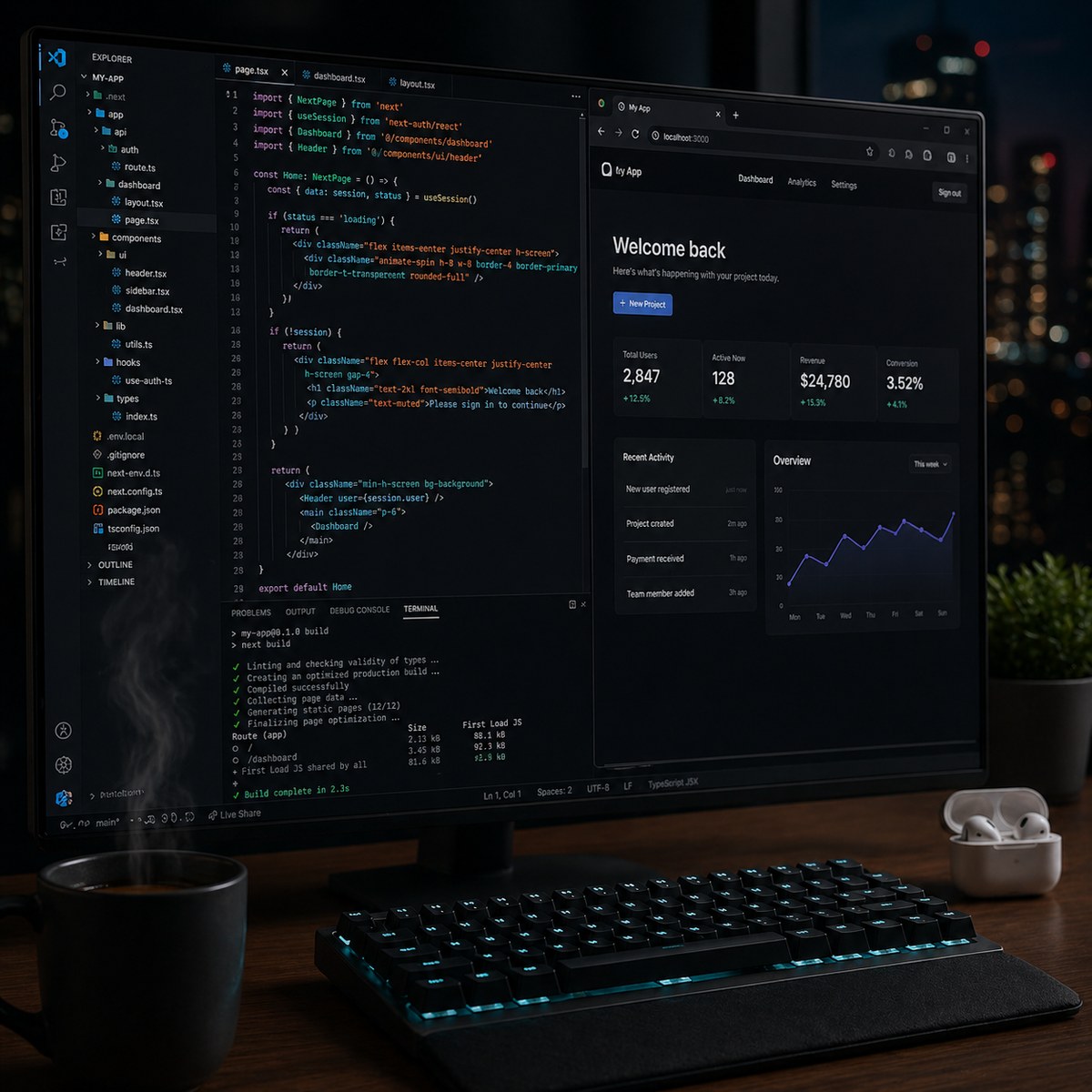 Develop service